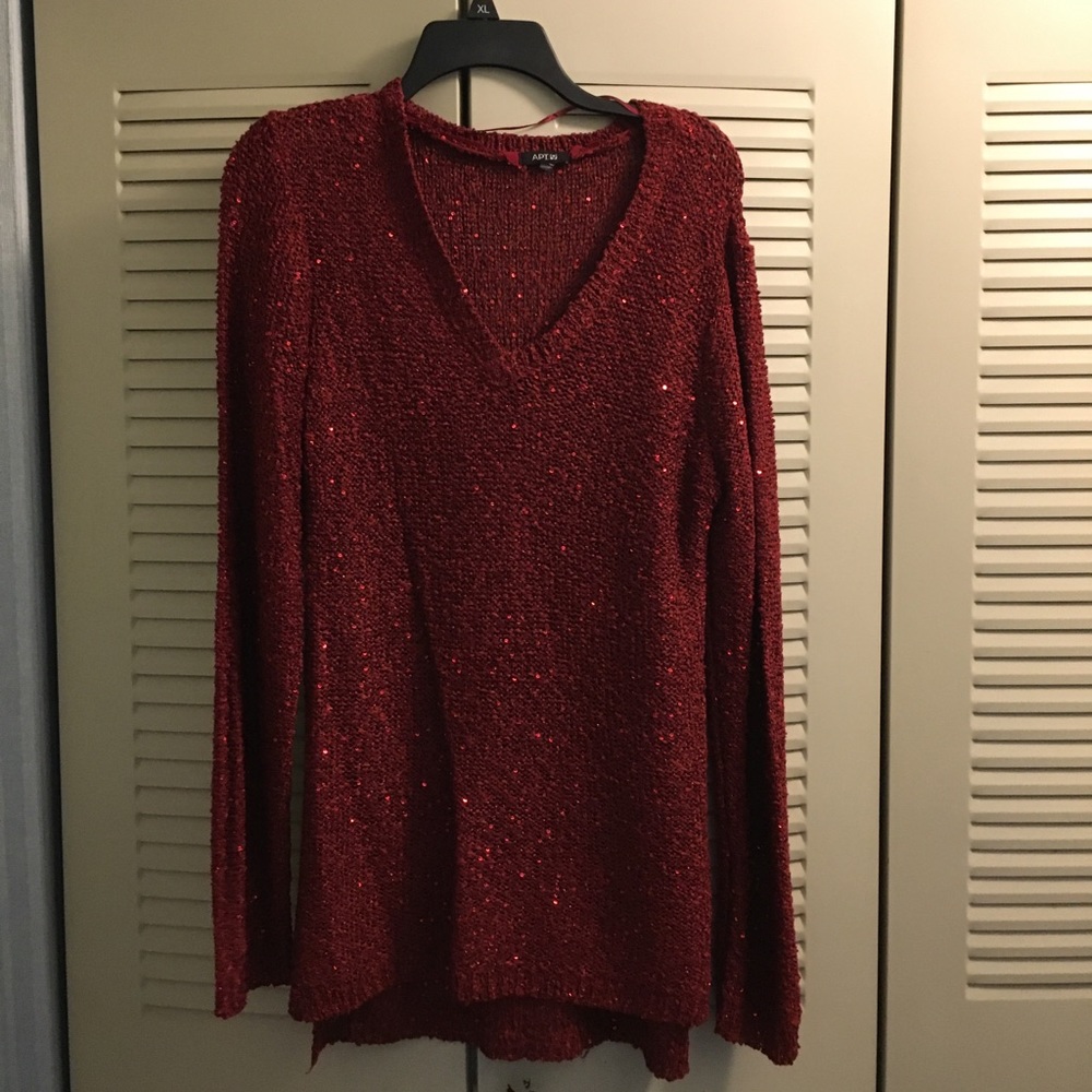 APT 9 Red Sequence Tunic